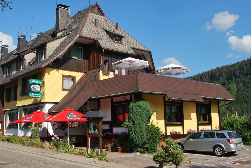 Pension Restaurant Waldblick 费尔德伯格 外观 照片